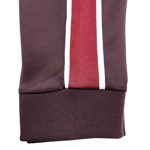 NEW Swedish Tretorn Chocolate Brown Jogger Track Pants with Stripes Size Men's M - Picture 7 of 16